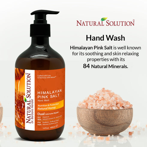 Liquid Hand Wash, Honey - 13.5 fl oz | NATURAL SOLUTION